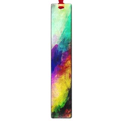 Colorful Abstract Paint Splats Background Large Book Marks by Nexatart