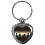 Chess Pieces Key Chains (Heart)  Front