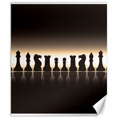 Chess Pieces Canvas 20  X 24   by Valentinaart