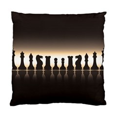 Chess Pieces Standard Cushion Case (two Sides) by Valentinaart