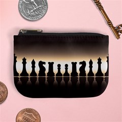 Chess Pieces Mini Coin Purses by Valentinaart