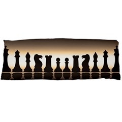 Chess Pieces Body Pillow Case Dakimakura (two Sides) by Valentinaart