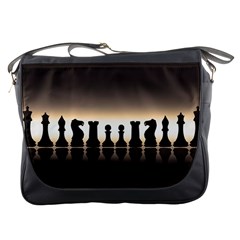 Chess Pieces Messenger Bags by Valentinaart