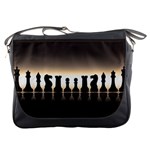 Chess Pieces Messenger Bags Front