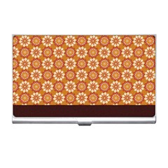 Floral Seamless Pattern Vector Business Card Holders by Nexatart