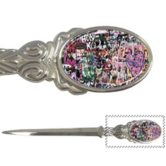 Graffiti Wall Pattern Background Letter Openers by Nexatart