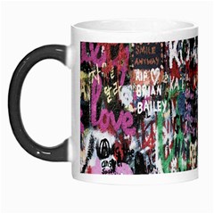 Graffiti Wall Pattern Background Morph Mugs by Nexatart