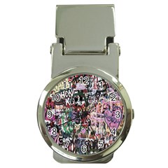 Graffiti Wall Pattern Background Money Clip Watches by Nexatart