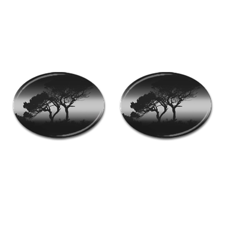 Sunset Cufflinks (Oval)