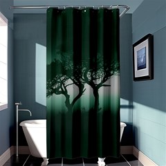 Sunset Shower Curtain 36  X 72  (stall)  by Valentinaart