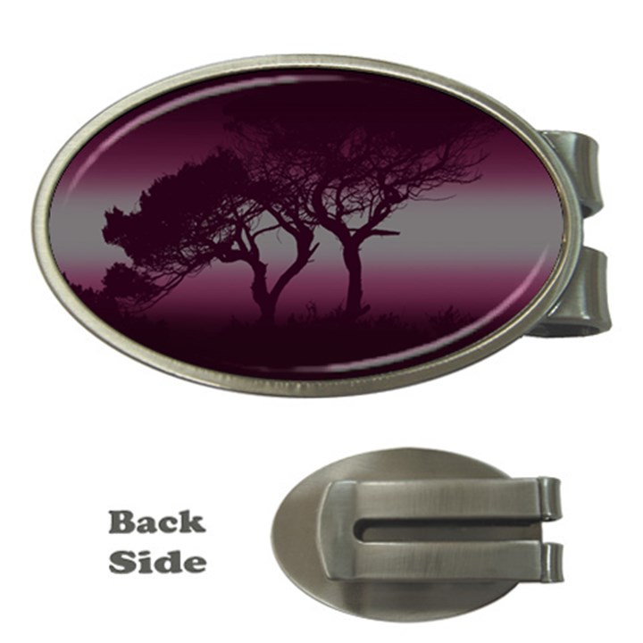 Sunset Money Clips (Oval) 