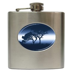 Sunset Hip Flask (6 Oz) by Valentinaart