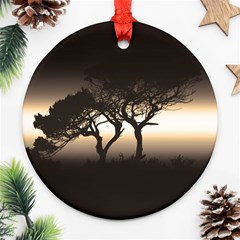 Sunset Ornament (round) by Valentinaart