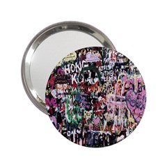 Graffiti Wall Pattern Background 2 25  Handbag Mirrors by Nexatart