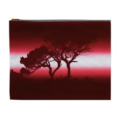 Sunset Cosmetic Bag (xl) by Valentinaart