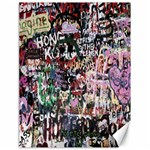 Graffiti Wall Pattern Background Canvas 18  x 24   17.8 x23.08  Canvas - 1