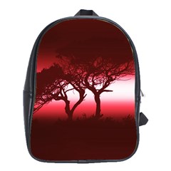 Sunset School Bags (xl)  by Valentinaart