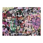 Graffiti Wall Pattern Background Double Sided Flano Blanket (Mini)  35 x27  Blanket Front