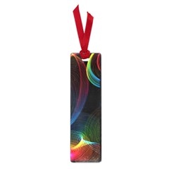 Abstract Rainbow Twirls Small Book Marks by Nexatart