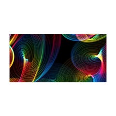 Abstract Rainbow Twirls Yoga Headband