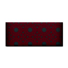 Blue Hot Pink Pattern With Woody Circles Cosmetic Storage Cases by Nexatart