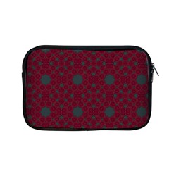 Blue Hot Pink Pattern With Woody Circles Apple Macbook Pro 13  Zipper Case by Nexatart