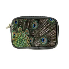 Close Up Of Peacock Feathers Coin Purse by Nexatart