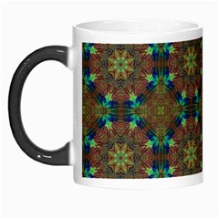 Seamless Abstract Peacock Feathers Abstract Pattern Morph Mugs by Nexatart