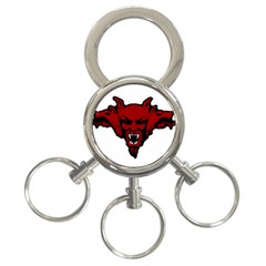 Dracula 3-ring Key Chains by Valentinaart