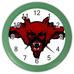 Dracula Color Wall Clocks by Valentinaart