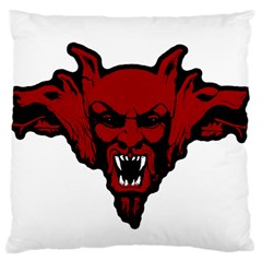 Dracula Large Cushion Case (one Side) by Valentinaart