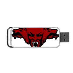 Dracula Portable Usb Flash (two Sides) by Valentinaart