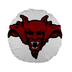 Dracula Standard 15  Premium Round Cushions by Valentinaart