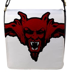 Dracula Flap Messenger Bag (s) by Valentinaart