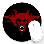 Dracula Round Mousepads Front