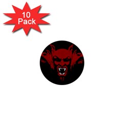 Dracula 1  Mini Buttons (10 Pack)  by Valentinaart