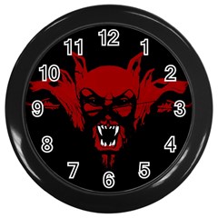 Dracula Wall Clocks (black) by Valentinaart