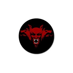 Dracula Golf Ball Marker by Valentinaart