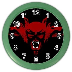 Dracula Color Wall Clocks by Valentinaart