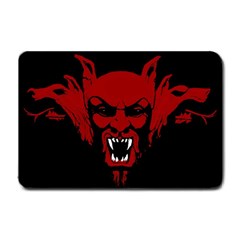 Dracula Small Doormat  by Valentinaart