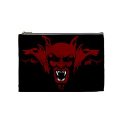 Dracula Cosmetic Bag (medium)  by Valentinaart