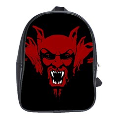 Dracula School Bags (xl)  by Valentinaart