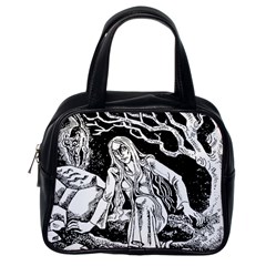 Vampire  Classic Handbags (one Side) by Valentinaart