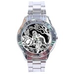 Vampire  Stainless Steel Analogue Watch Front