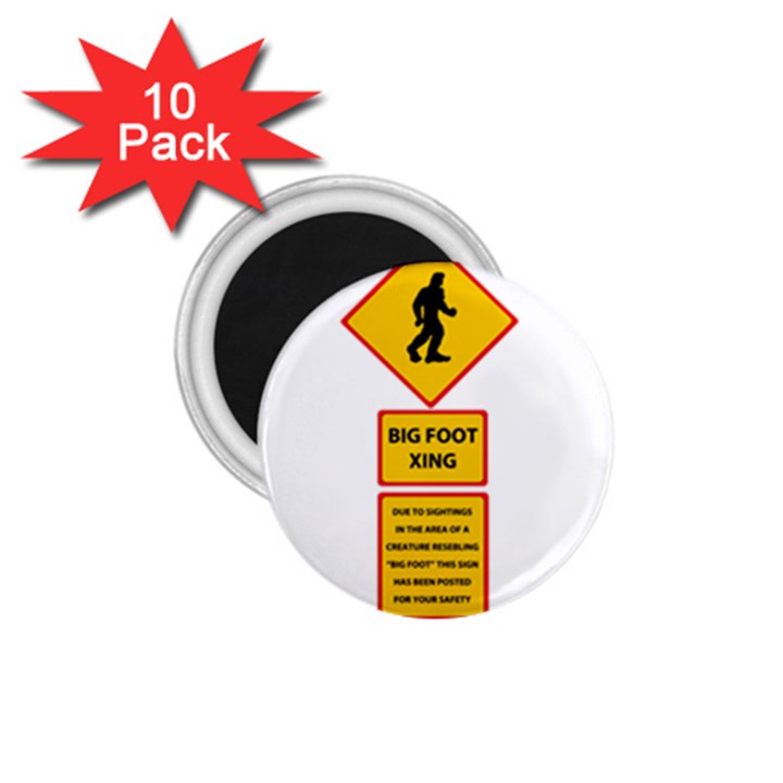 Bigfoot 1.75  Magnets (10 pack) 