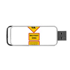 Bigfoot Portable Usb Flash (two Sides) by Valentinaart