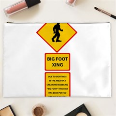 Bigfoot Cosmetic Bag (xxl)  by Valentinaart