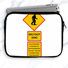 Bigfoot Apple Ipad 2/3/4 Zipper Cases by Valentinaart