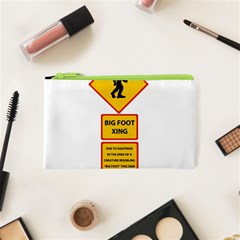 Bigfoot Cosmetic Bag (xs) by Valentinaart