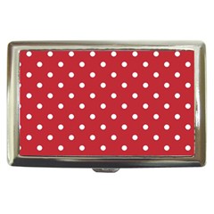 Red Polka Dots Cigarette Money Cases by LokisStuffnMore